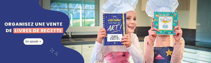 Livre de recettes pour écoles