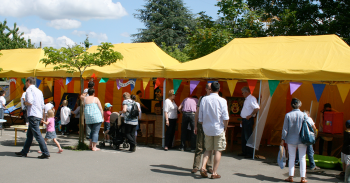 Disposition des stands