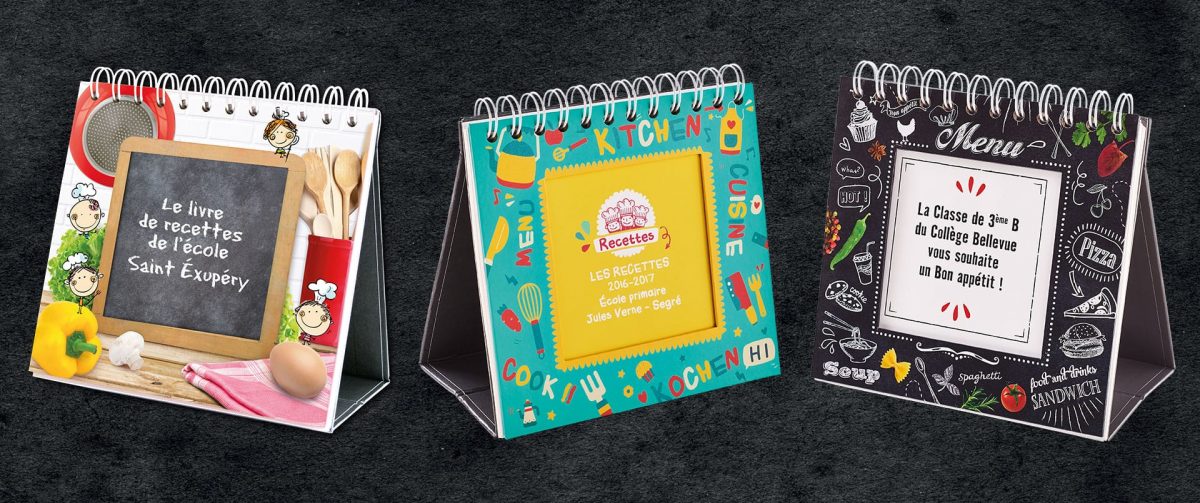 Créez le livre de recettes de votre école
