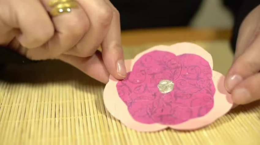 Réaliser une jolie broche fleur