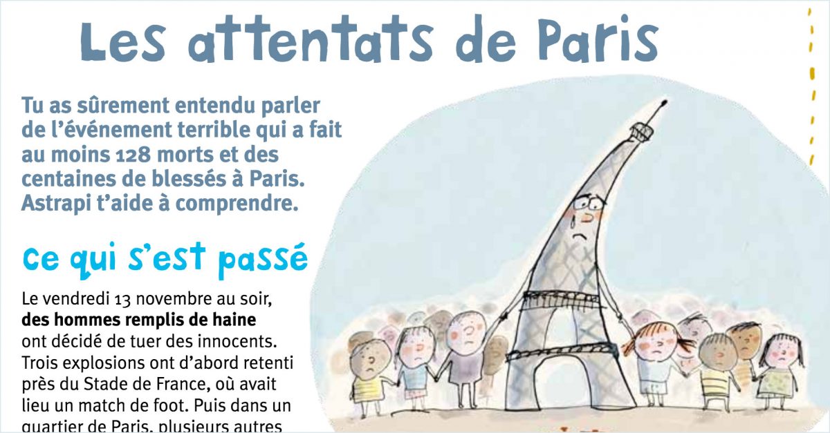 Parler du terrorisme avec des enfants