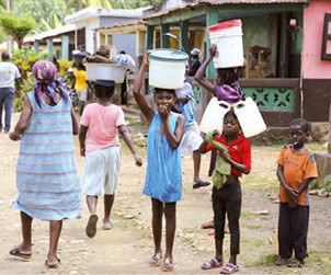 les enfants à haïti