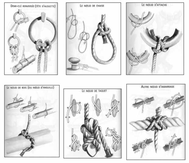 faire des noeuds marins
