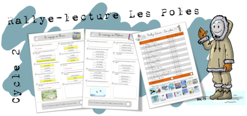 Rallye lecture sur les pôles (cycle 2)