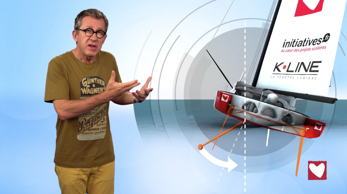 Jamy explique la course au large