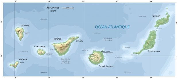 les canaries : iles volcaniques