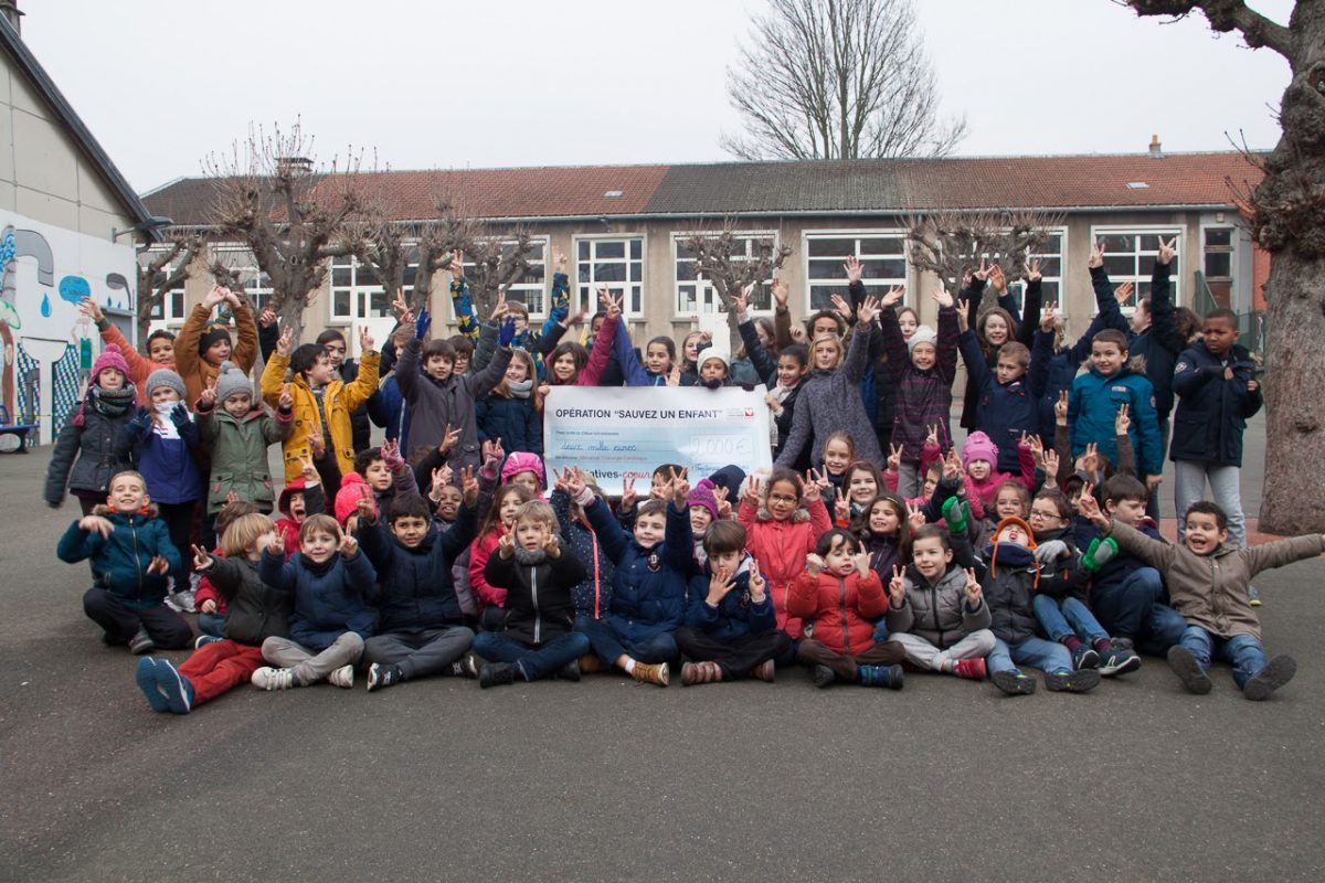 Projet solidaire : une école se mobilise pour sauver des enfants