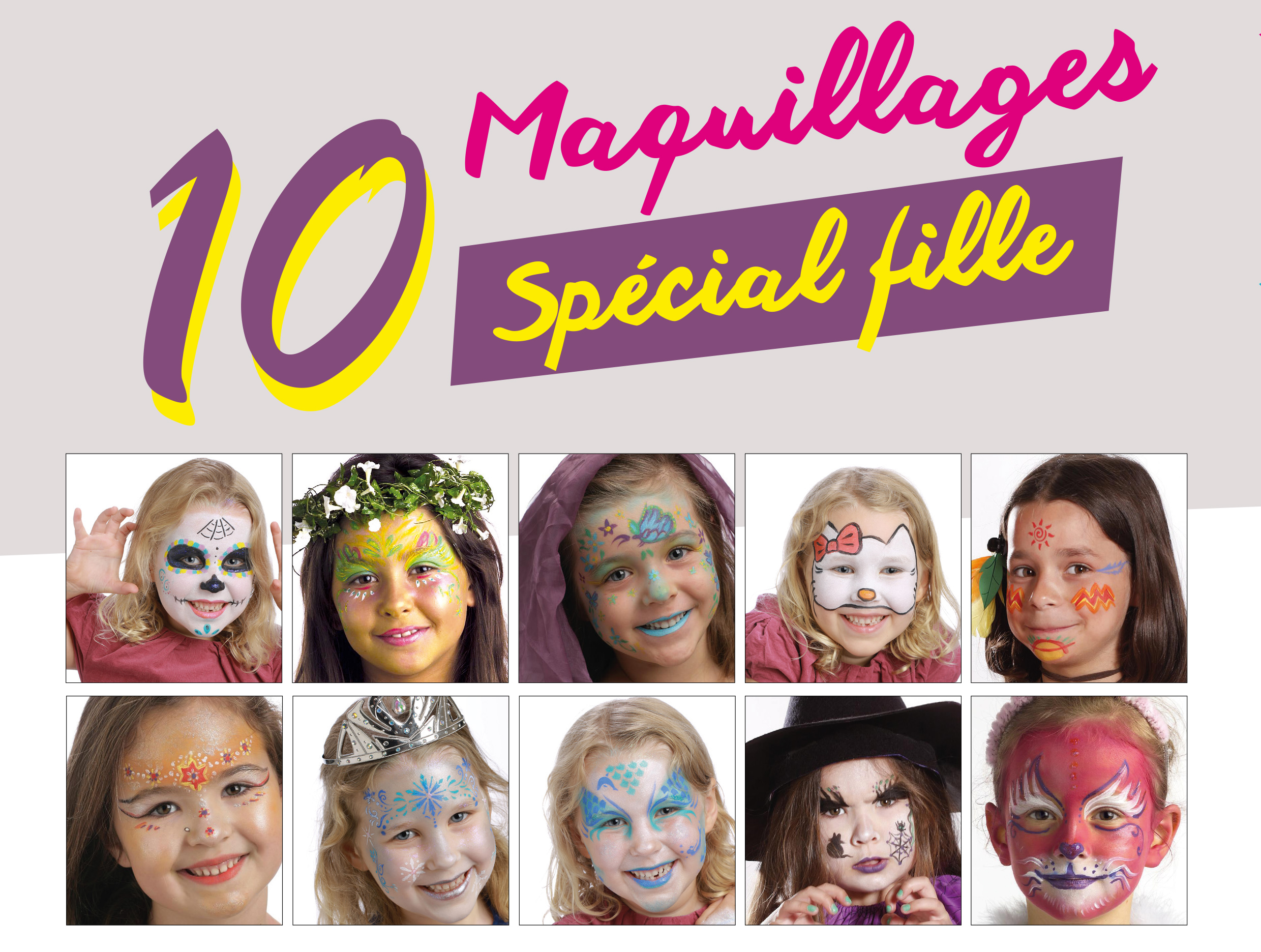 2 idées maquillage de carnaval pour les enfants - La Belle Adresse