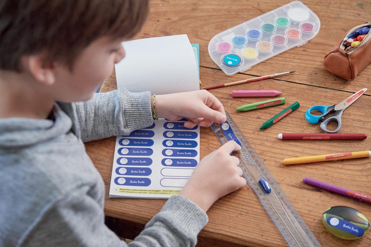 Le carnet d’étiquettes personnalisées, pratique toute l’année