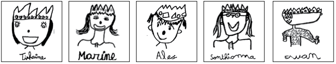 dessin La galette des rois