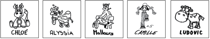 theme Les vaches en folie